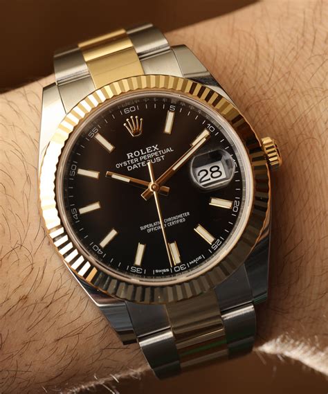 rolex 41mm datejust two tone|rolex datejust 41mm diamond bezel.